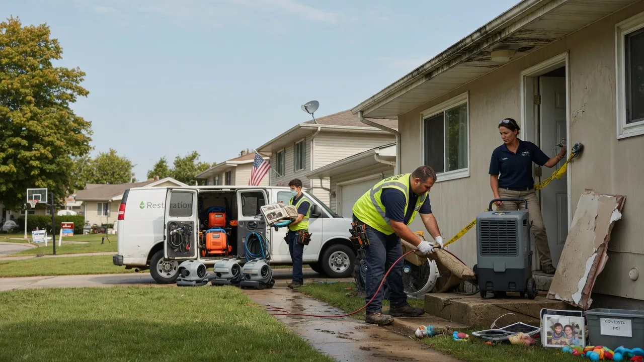 Water Damage Restoration in Lawton, ND near me